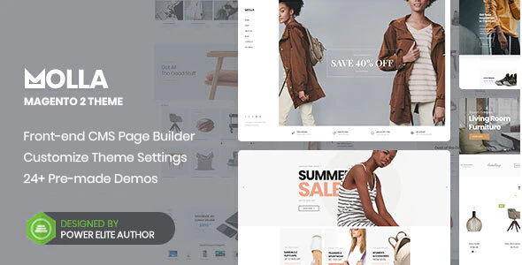Download Molla – Multipurpose Magento 2 Theme Nulled 