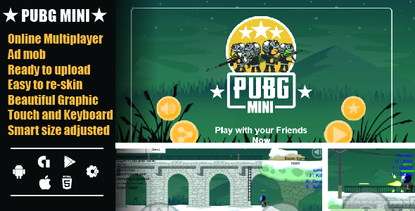 Download Pubg mini multiplayer v2.0 Nulled 