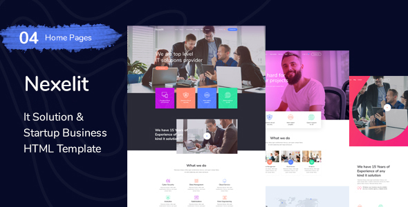 Download Nexelit – IT Solution & Startup Business HTML Template Nulled 