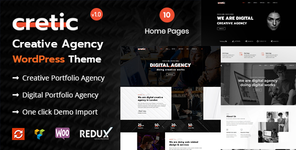 Download Cretic – Creative Agency WordPress Theme Nulled 