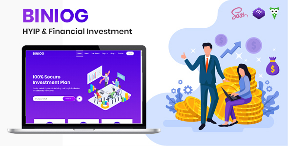 Download Biniog – HYIP & Financial Investment Template Nulled 