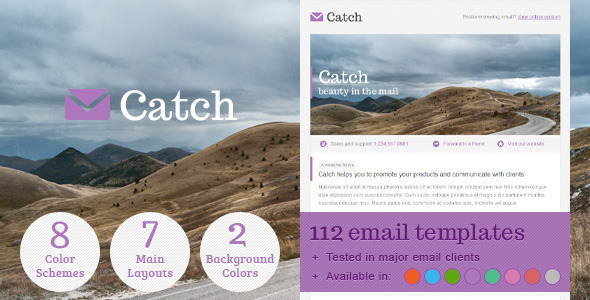 Download Catch Email Template Nulled 