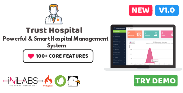 Download Trust Hospital Management ERP Nulled 