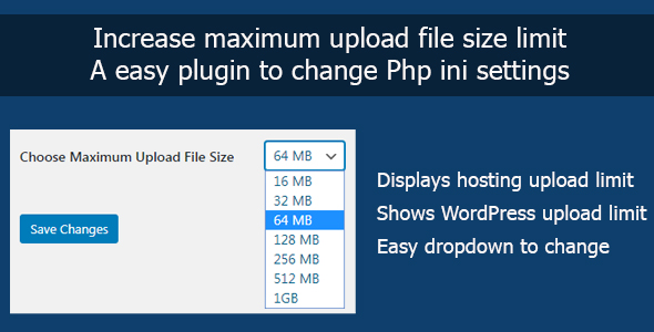 Download Increase Maximum Upload File Size in WordPress Nulled 