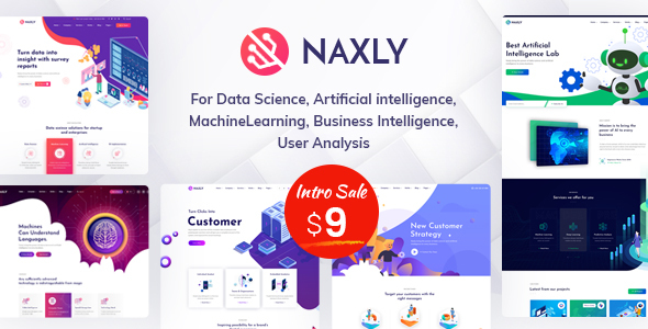 Download Naxly – Data Science & Analytics HTML Template Nulled 
