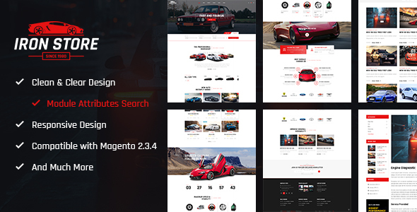 Download Ironstore – Best Magento 2 Auto Parts Theme Nulled 