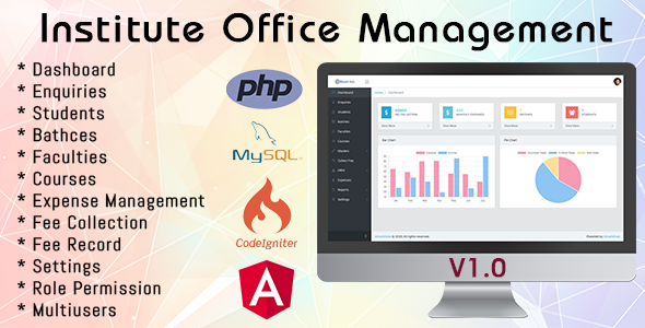 Download IOMS Institute Office Management System Nulled 