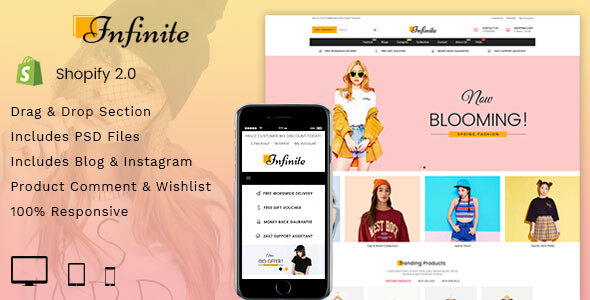 Download Infinite – Responsive Shopify Theme Nulled 