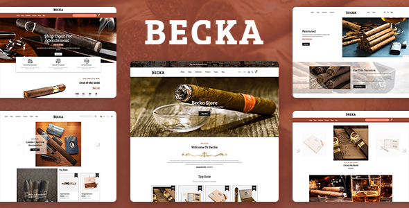 Download Becka – Cigar Store Shopify Theme Nulled 