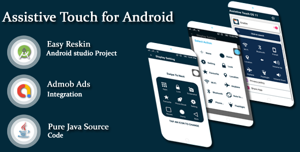 Download Assistive Touch for Android & Toucher pro Nulled 