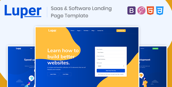 Download Luper – Saas & Software Landing Page Template Nulled 