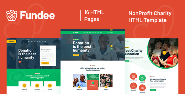 Download Fundee – NonProfit Charity HTML5 Template Nulled 