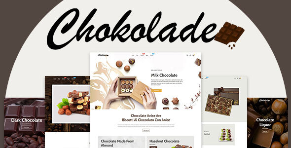 Download Chokolade | Chocolate Sweets & Candy And Cake Shopify Theme Nulled 