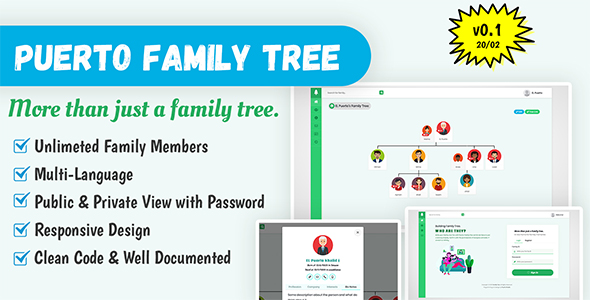 Download Puerto Family Tree Script Nulled 