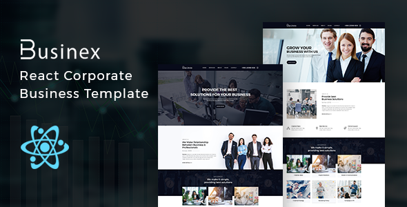 Download Businex – React Corporate Business Template Nulled 