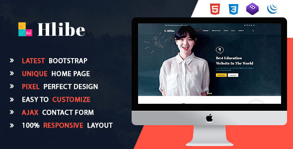 Download Hlibe || Education HTML5 Template Nulled 