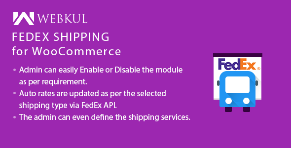 Download FedEx Shipping For WooCommerce Nulled 