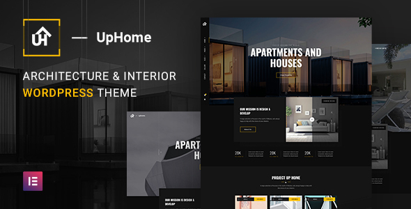 Download UpHome – Modern Architecture WordPress Theme Nulled 