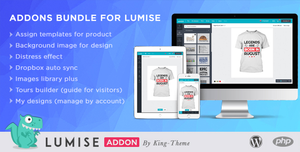 Download Addons Bundle for Lumise Product Designer Nulled 