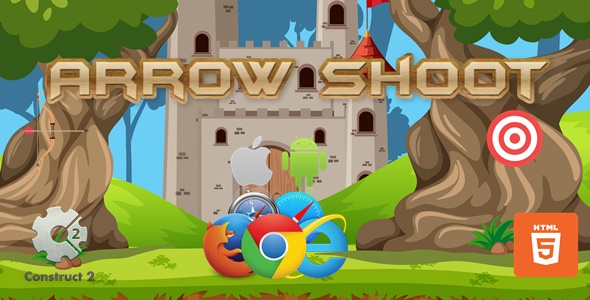Download Arrow Shoot – HTML5 Construct 2 Game (.Capx) Nulled 