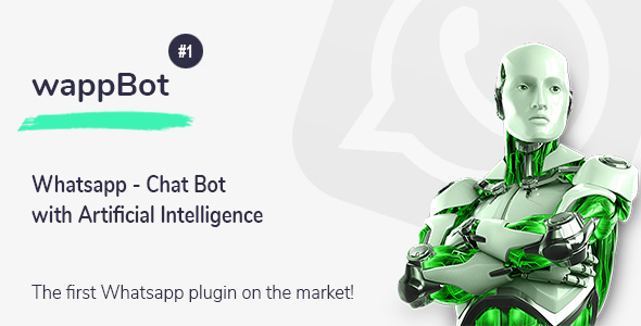 Download wappBot – Chat Bot with Artificial Intelligence #1 Nulled 
