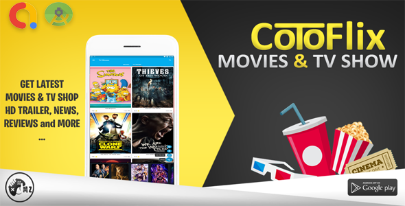 Download CotoFilm – TMDB Movies & TVShows with Admob Ads Nulled 