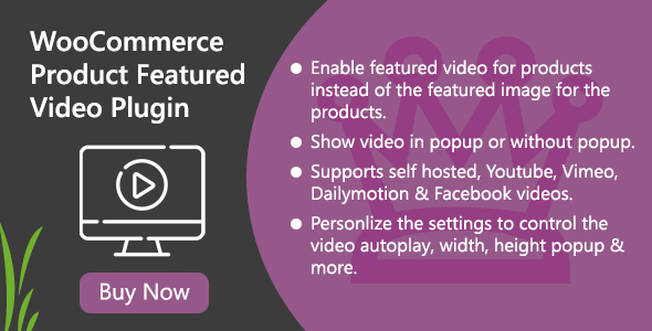 Download WooCommerce Product Featured Video Plugin Nulled 