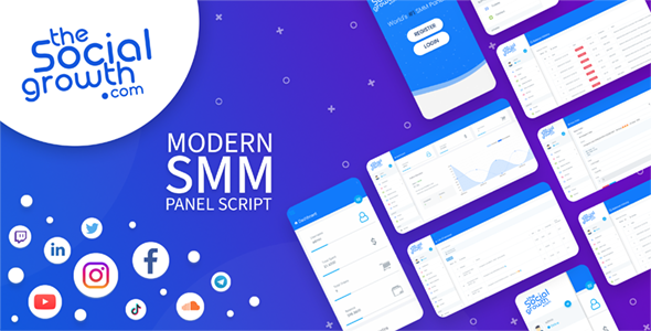 Download TheSocialGrowth – SMM Panel Script Nulled 