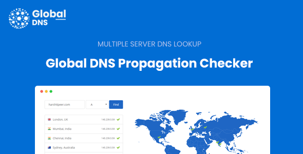Download Global DNS – Multiple Server DNS Lookup Nulled 