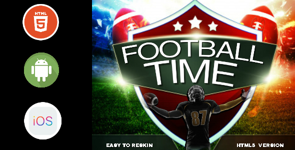 Download Football Time HTML5 Game Nulled 