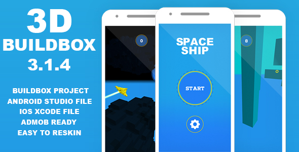 Download SPACESHIP 3D BUILDBOX 3 PROJECT-ANDROID STUDIO FILE-IOS XCODE FILE WITH ADMOB Nulled 