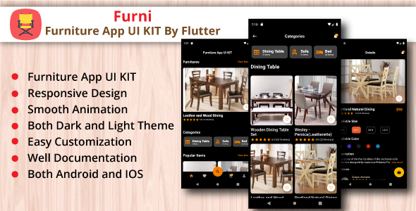 Download Furni – Furniture App UI Kit By Flutter Nulled 