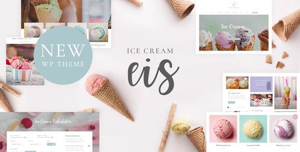 Download Eis – Ice Cream Shop WordPress Theme Nulled 
