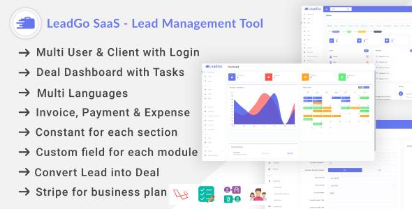 Download LeadGo SaaS – Lead Management Tool Nulled 