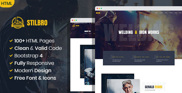 Download Stilbro – Metal and Steelworks Company HTML template Nulled 