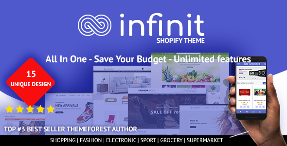 Download Infinit – Multipurpose Responsive Shopify Theme Nulled 