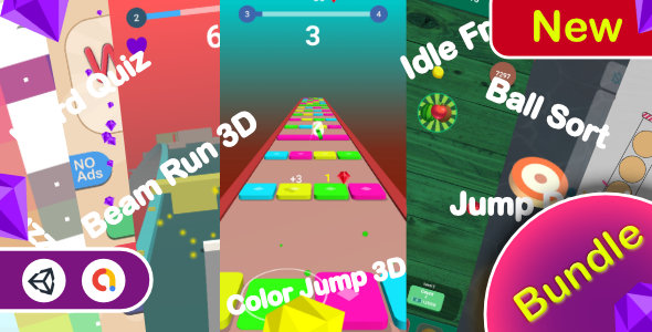 Download Casual Bundle Games – 7 Games(Unity Complete+Admob+Android+iOS) Nulled 