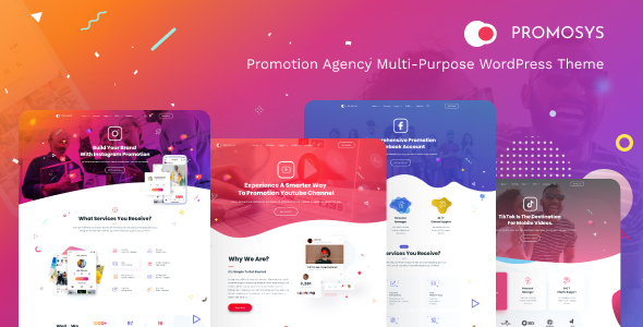 Download PromoSys – Promotion Services Multi-Purpose WordPress Theme Nulled 