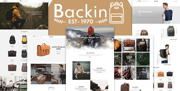 Download Backin – Bags And Backpack Modern Shopify Theme Nulled 