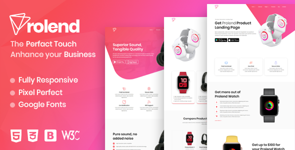 Download Prolend – Product Landing Page Nulled 