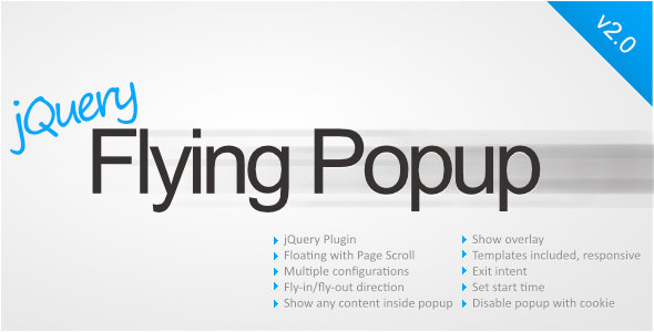 Download jQuery Flying Popup Nulled 