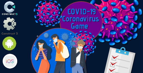 Download COVID-19 Coronavirus Construct 2 – Construct 3 CAPX Game Nulled 