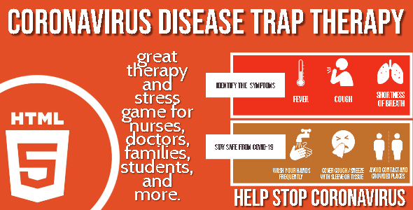 Download Coronavirus Disease Trap Therapy HTML5 Game – HTML5 Website Nulled 