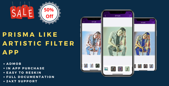 Download Prisma like artistic photo effects Nulled 