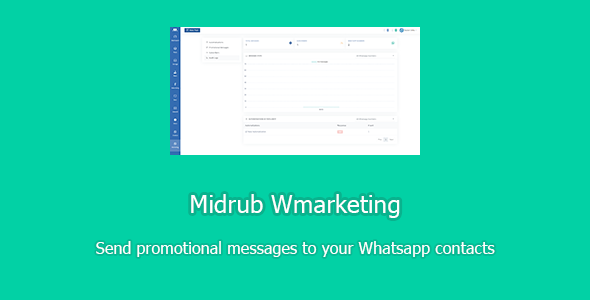 Download Midrub Wmarketing – send promotional messages to Whatsapp contacts Nulled 