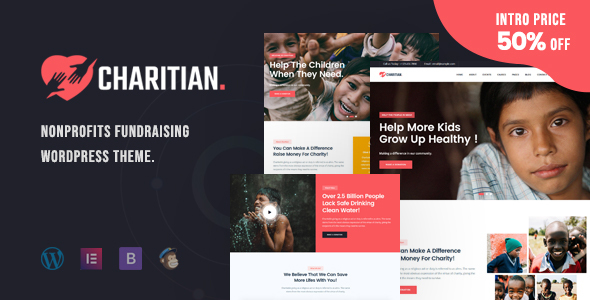 Download Charitian – NonProfit Charity WordPress Theme Nulled 