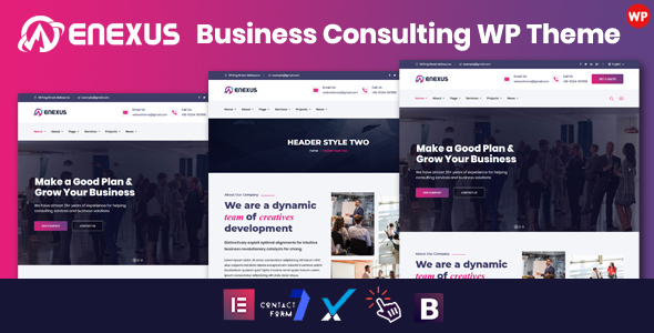 Download Enexus – Consulting Business WordPress Theme Nulled 