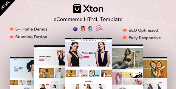 Download Xton – eCommerce HTML Template Nulled 
