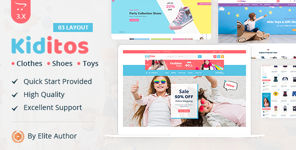 Download Kiditos – Baby and Kids Multi Store OpenCart Theme Nulled 