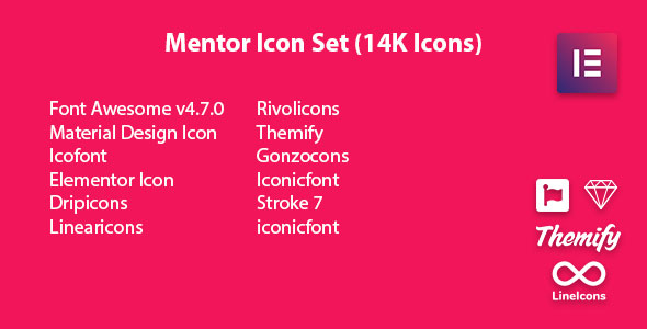 Download Mentor Icon Set – Icon Pack Addon For Elementor Page Builder Nulled 